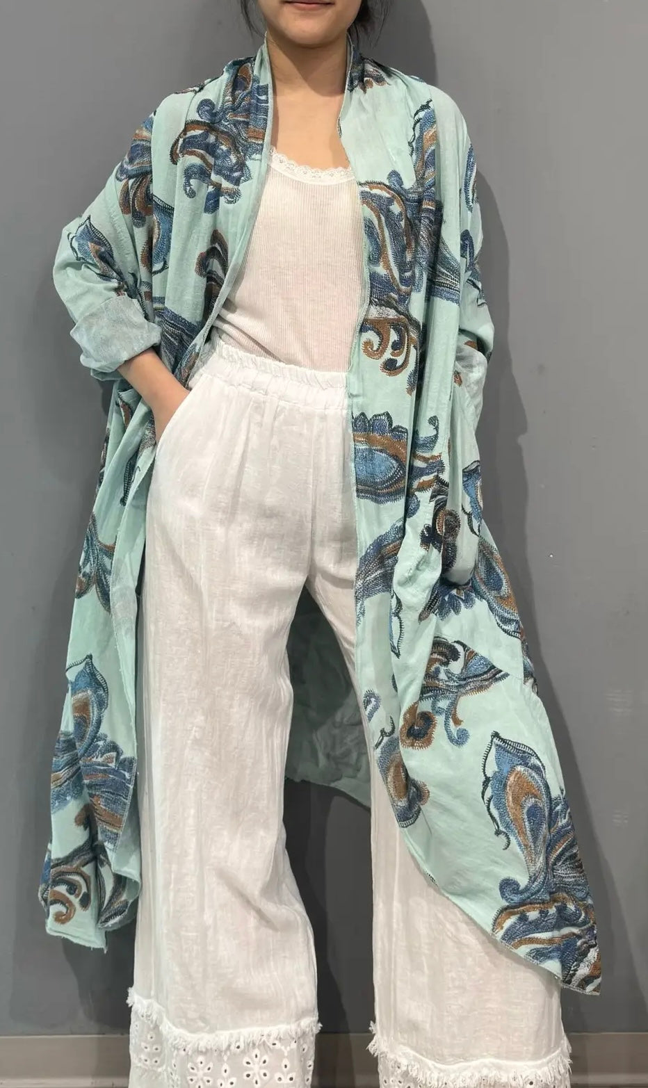 9colours Italian linen jacket