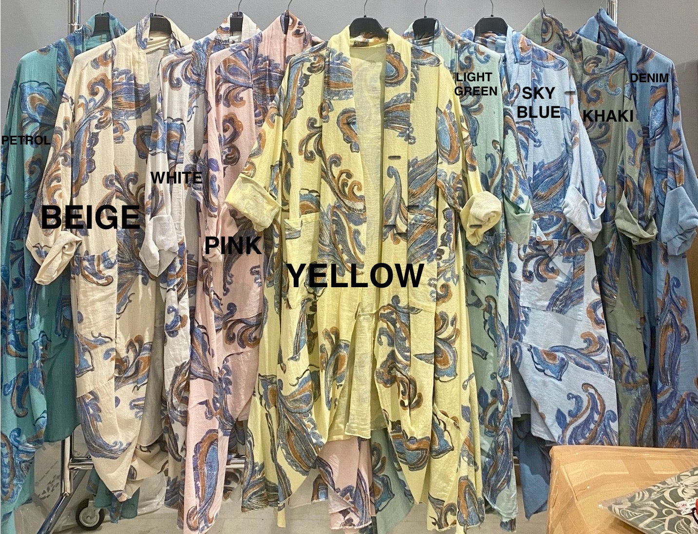 9colours Italian linen jacket
