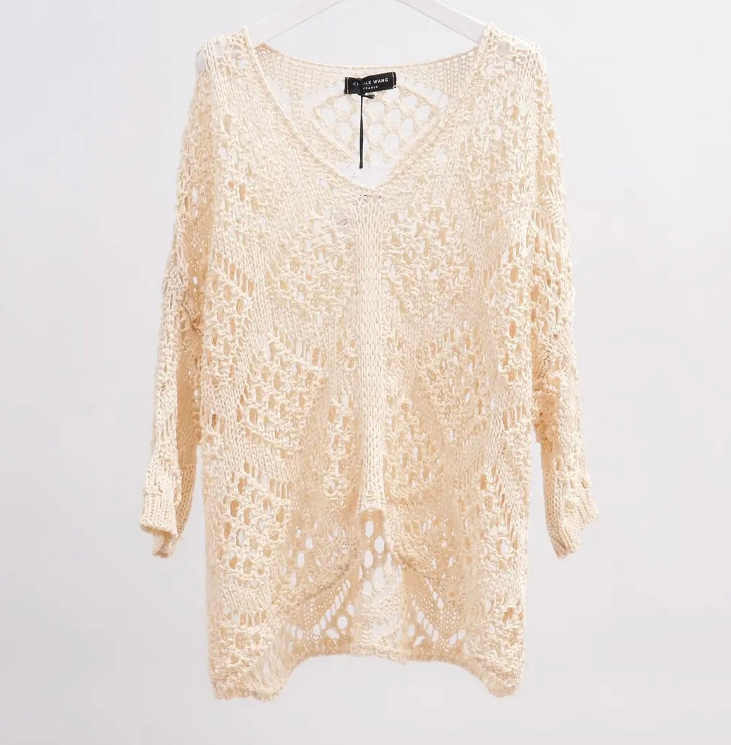 Crochet jumper - 6 colours