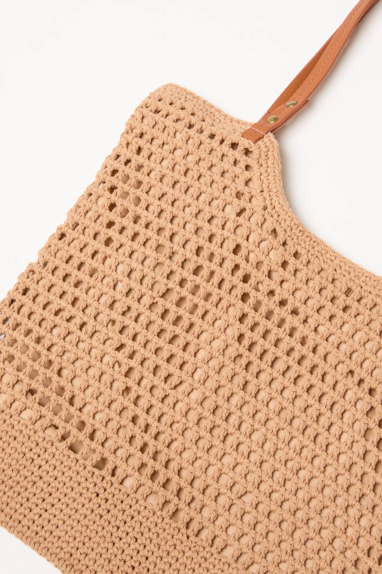 Crochet tote bag