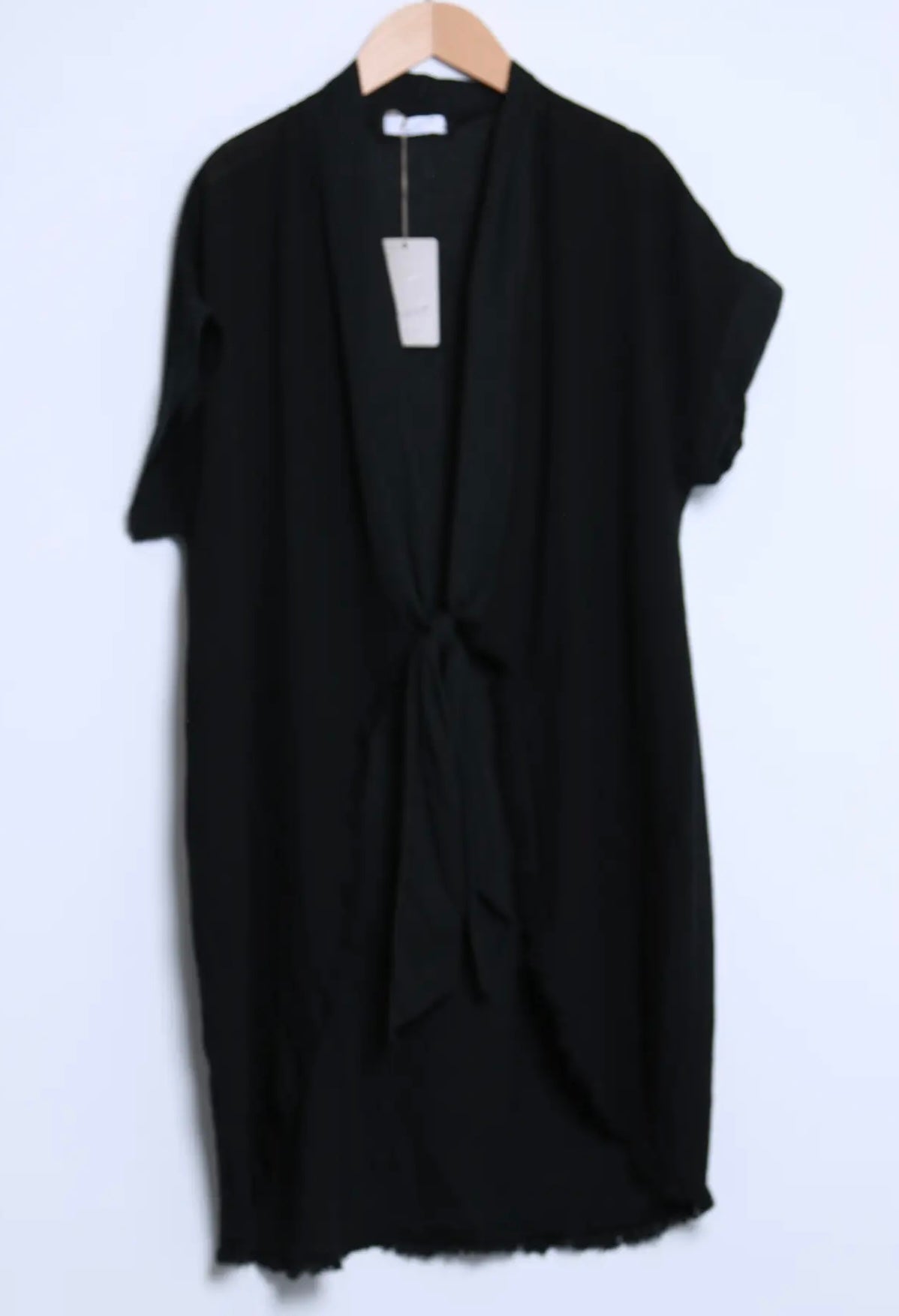 Long oversized cardigan linen vest - 4 colours