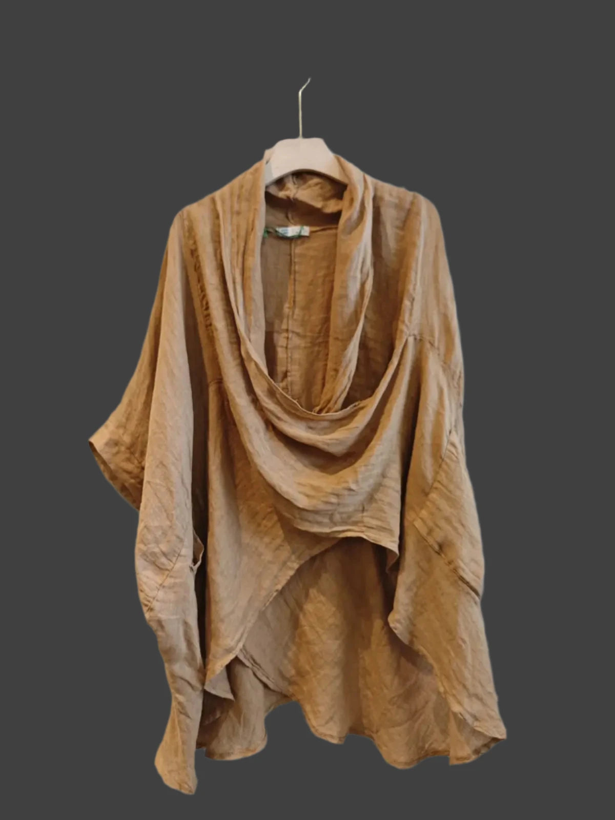 Made in Italy oversized poncho top