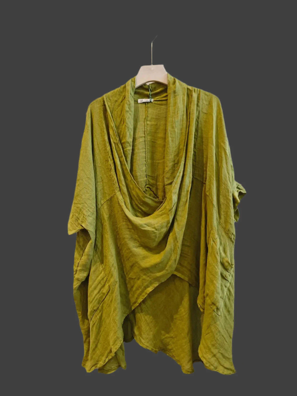 Made in Italy oversized poncho top