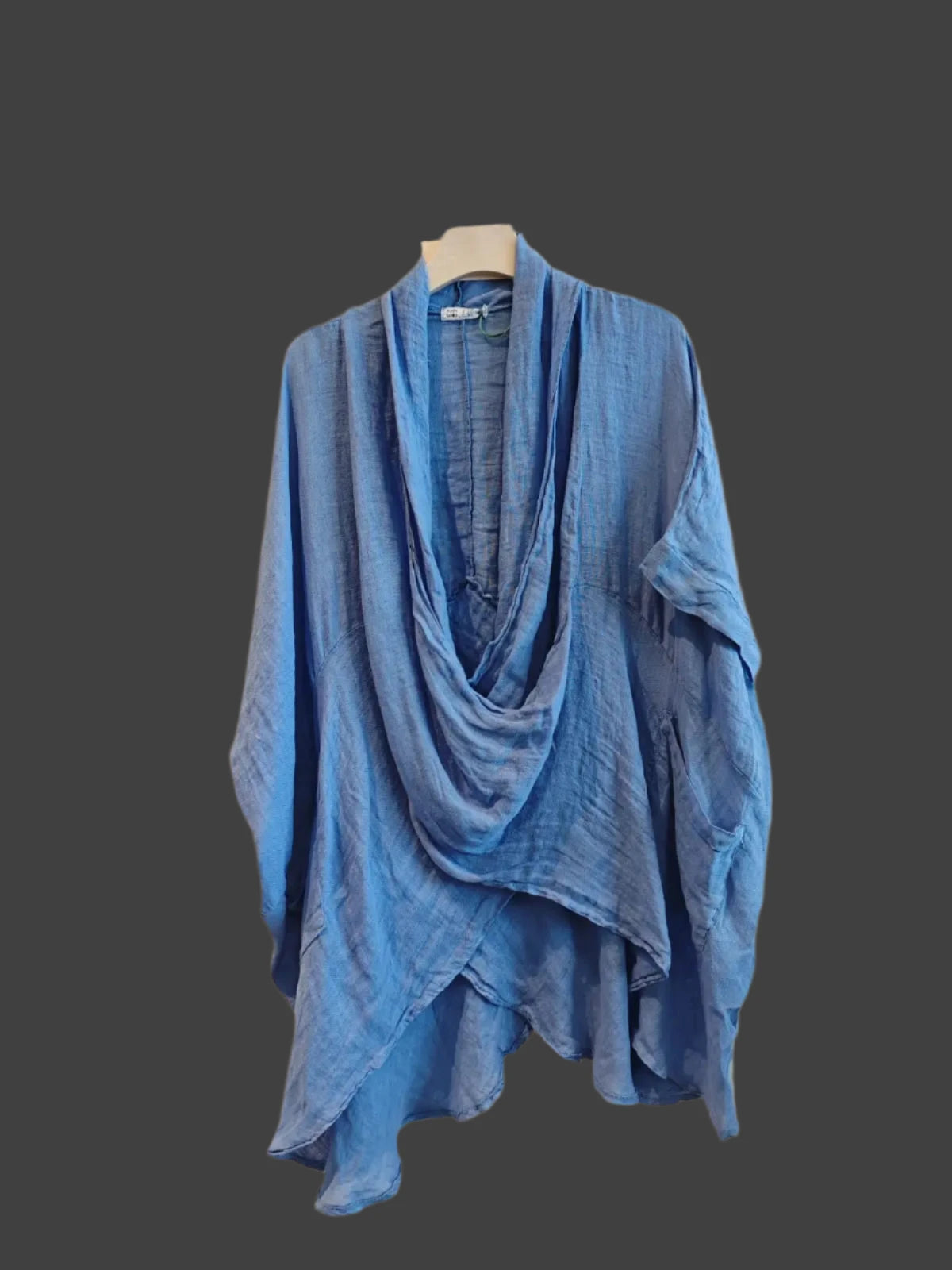 Made in Italy oversized poncho top