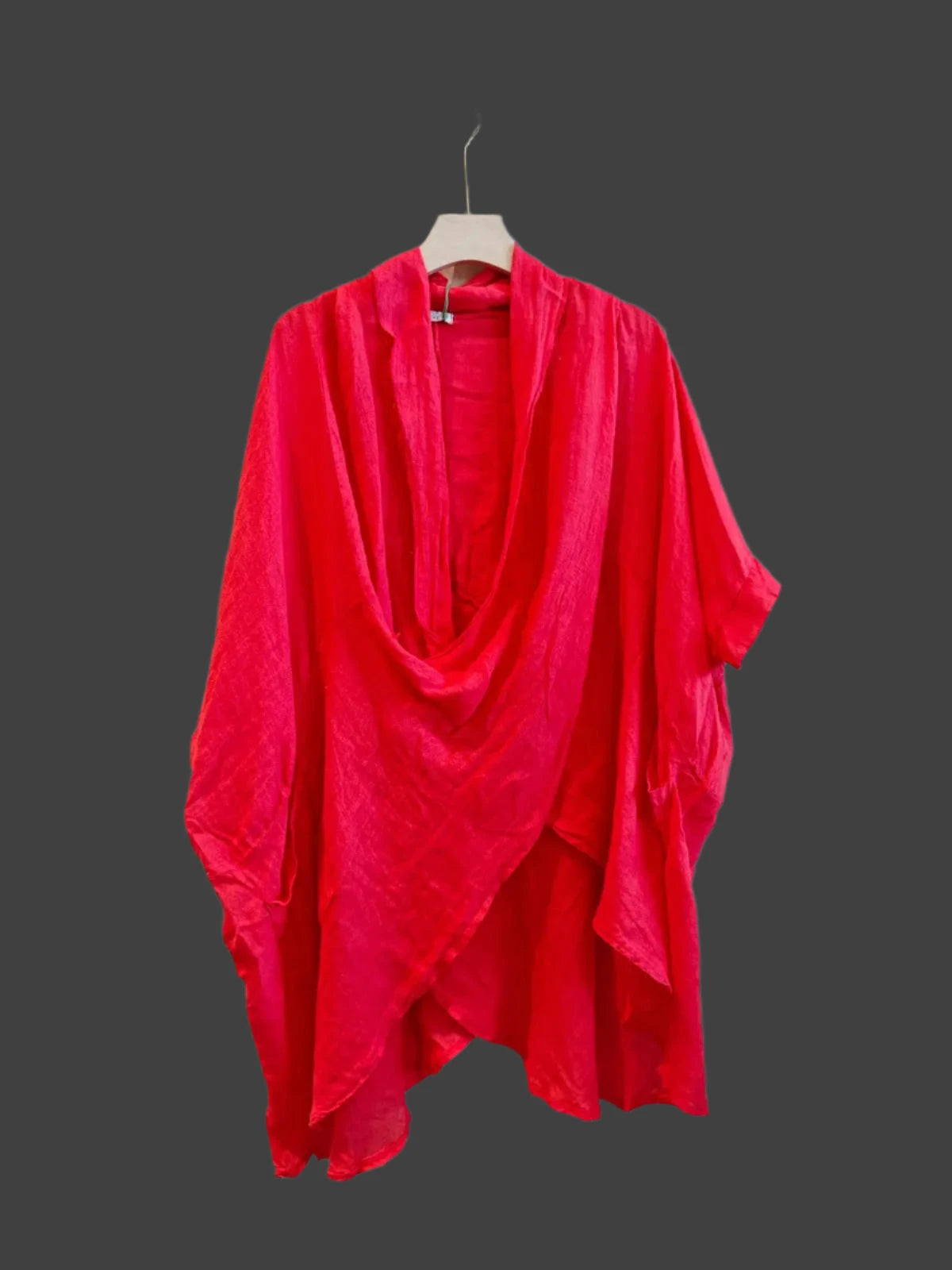 Made in Italy oversized poncho top