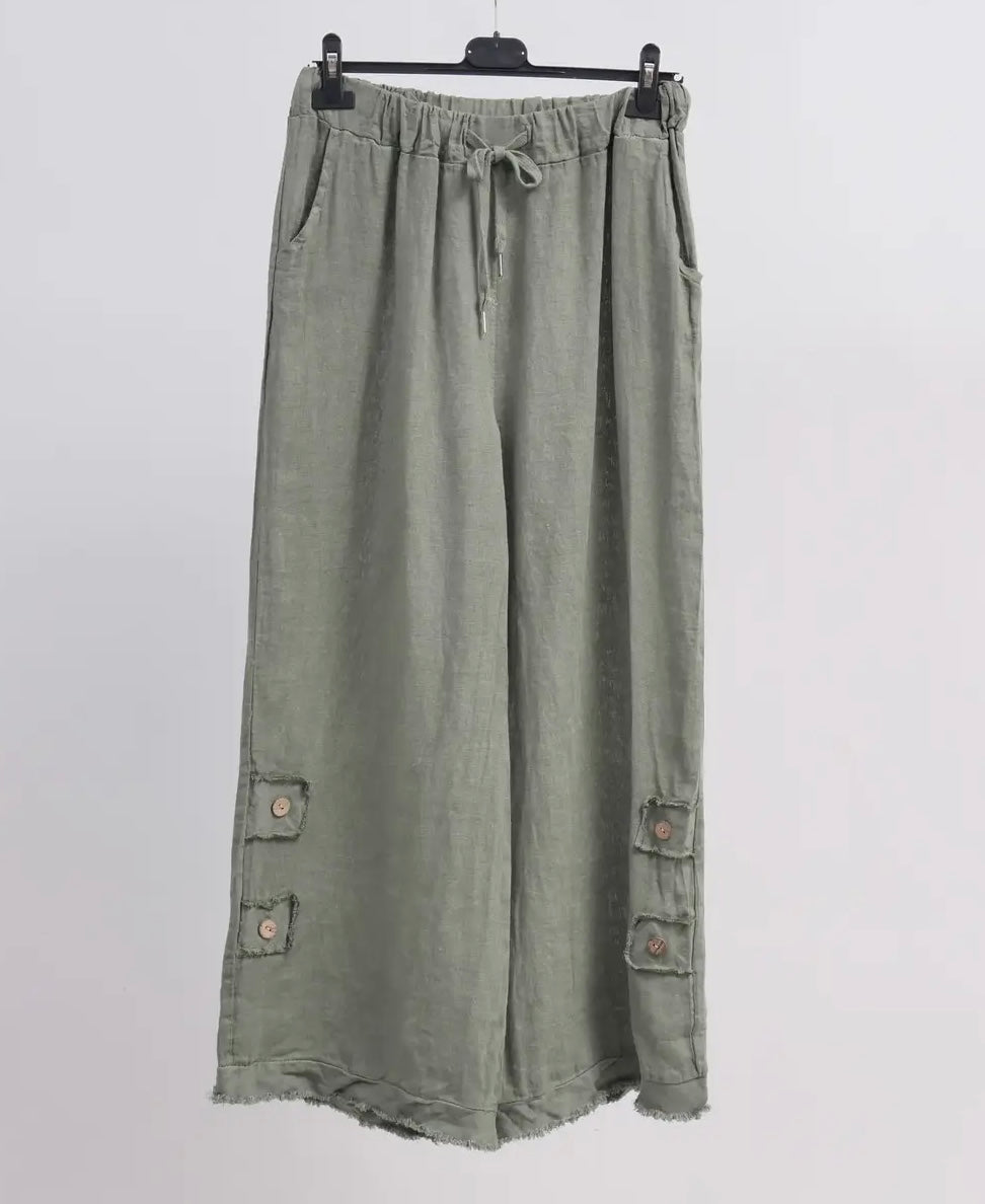 Linen pants - 8 colours