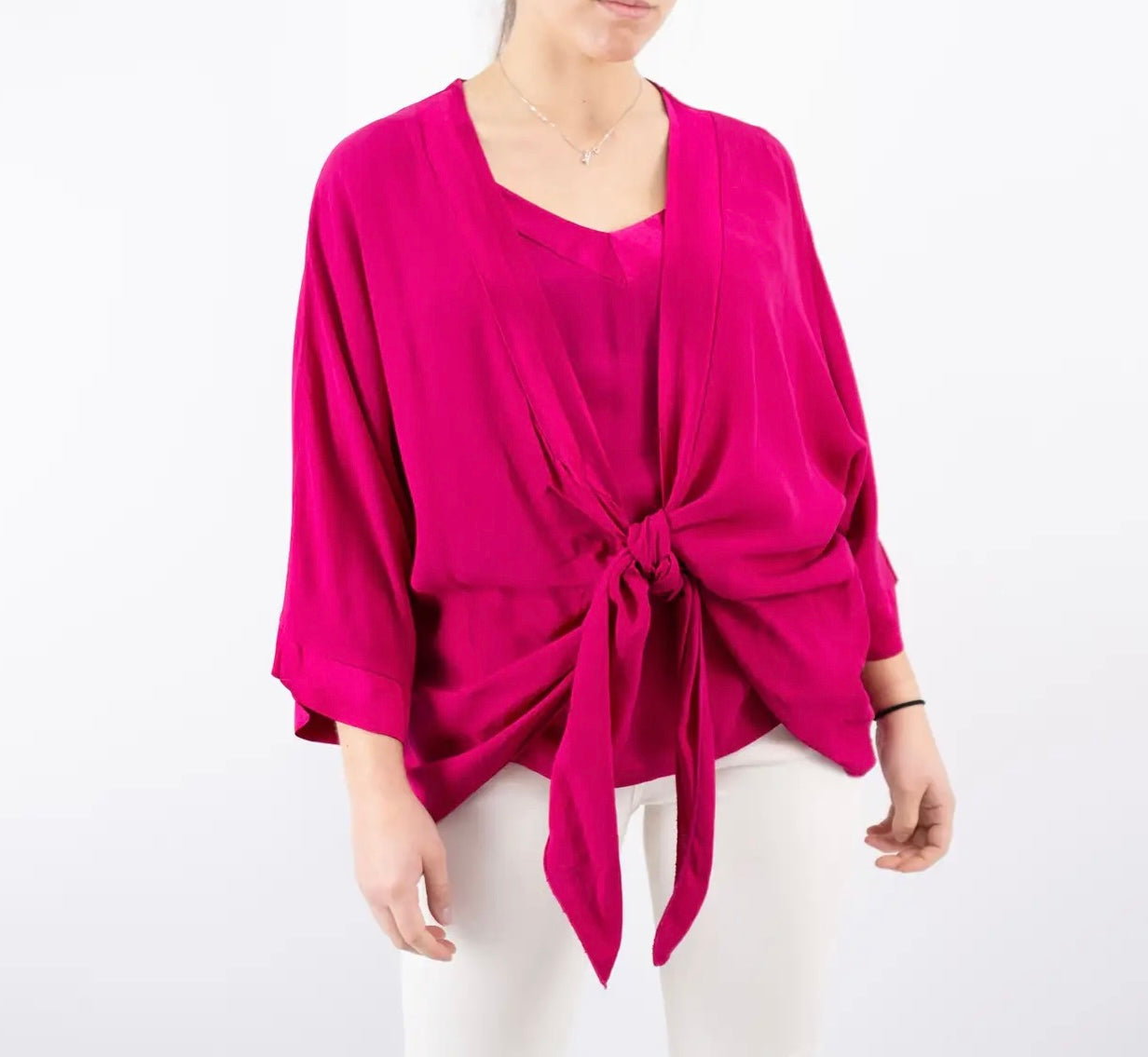 Kimono tied vest - 11 colours