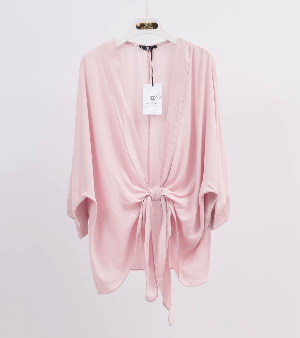 Kimono tied vest - 11 colours