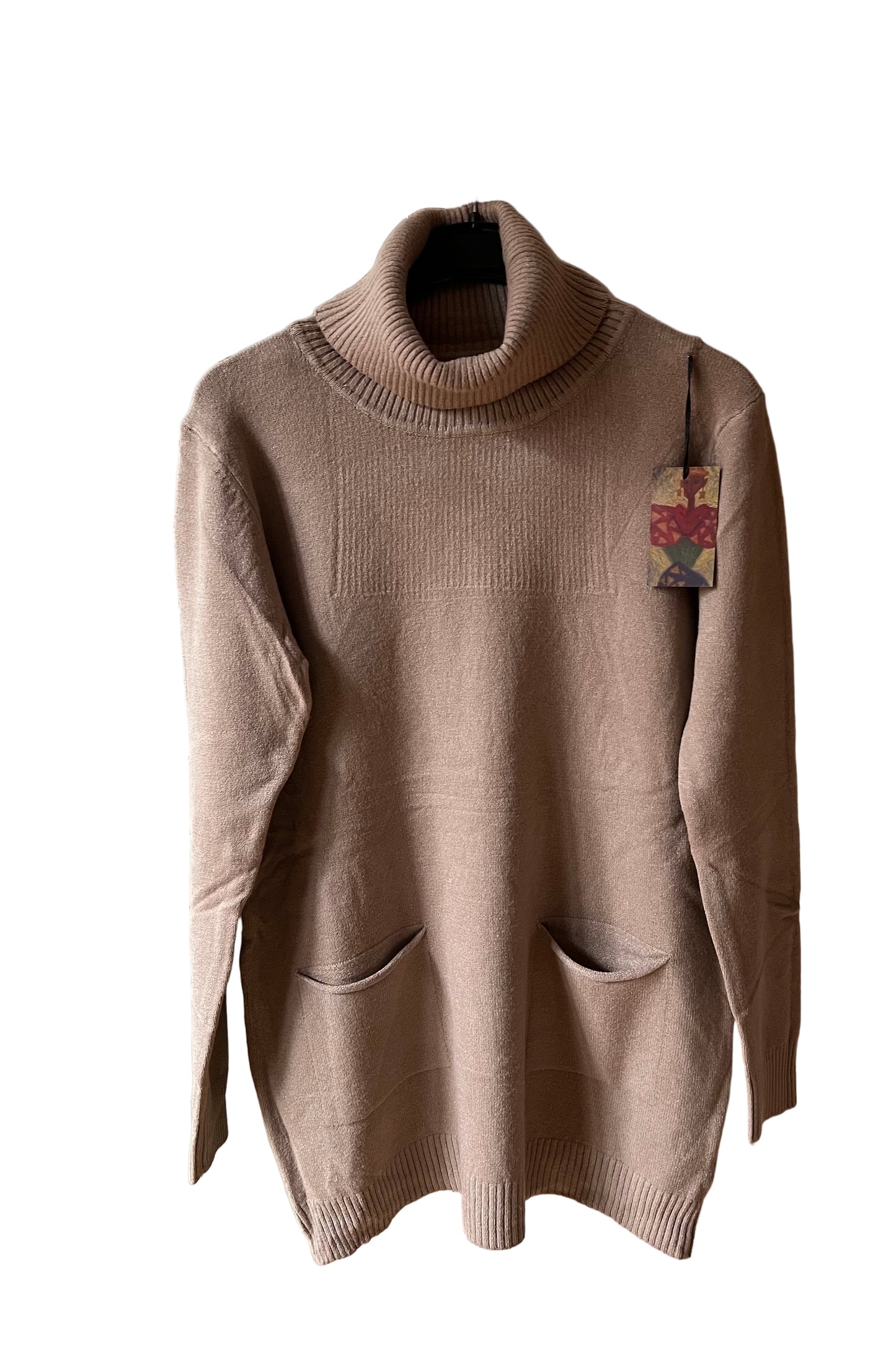 Cowl neck oversized jumper with pockets, 11 colours available turtleneck sweater