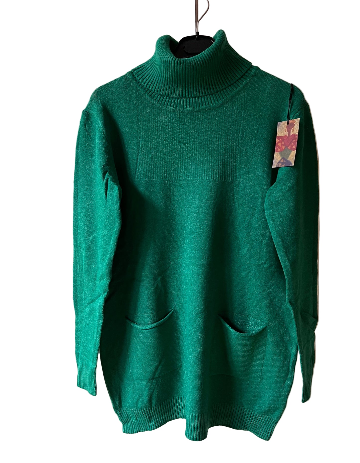 Cowl neck oversized jumper with pockets, 11 colours available turtleneck sweater