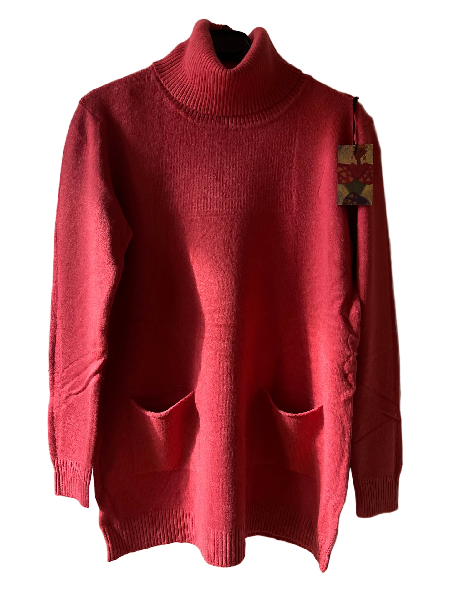 Cowl neck oversized jumper with pockets, 11 colours available turtleneck sweater