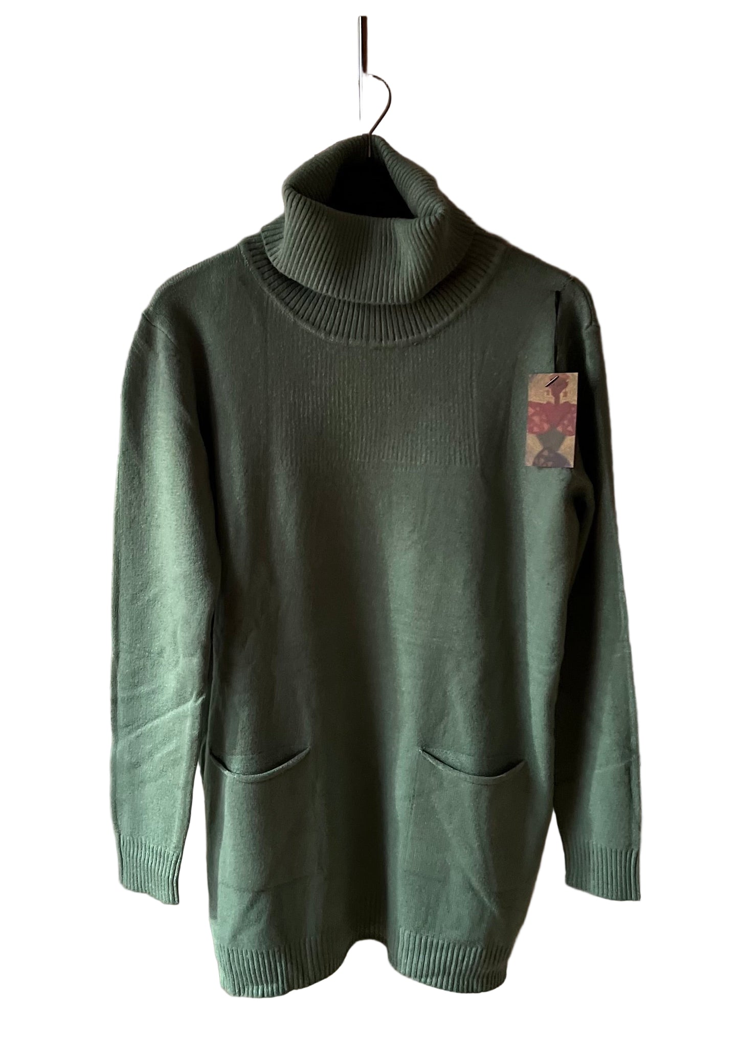 Cowl neck oversized jumper with pockets, 11 colours available turtleneck sweater