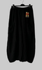 Black balloon trousers