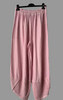 Pink linen trousers