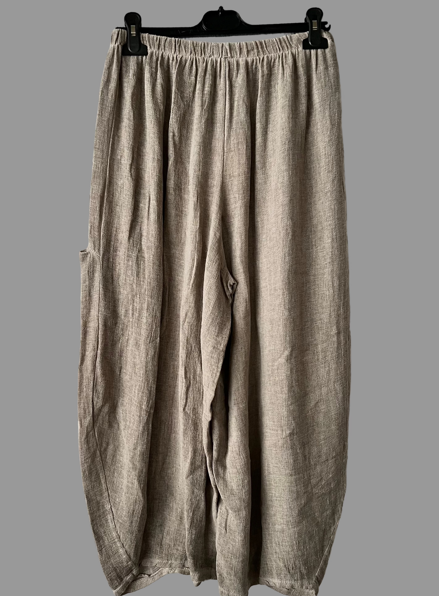 Mocha balloon trousers