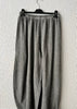 Grey balloon trousers