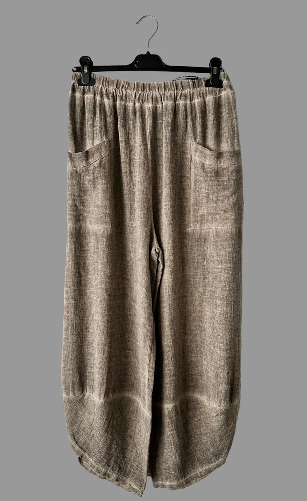 Harem trousers - mocha