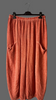 Burnt orange balloon trousers
