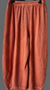 Burnt orange balloon trousers
