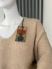 Beige Mohair V-Neck Jumper
