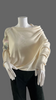 Cream batwing sleeve jumper