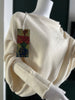 Cream batwing sleeve jumper