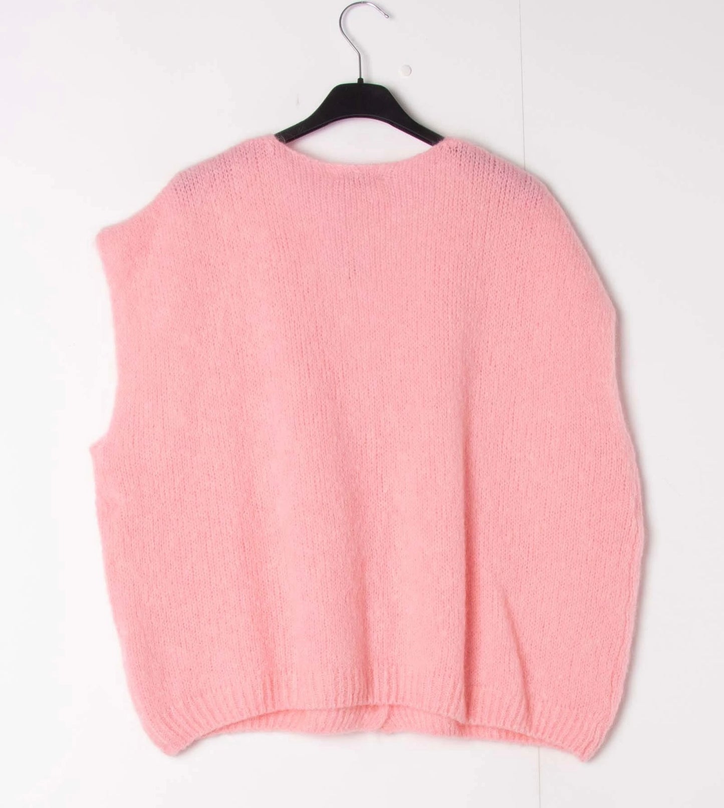 Rose shadow buttoned vest