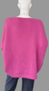 Oversized Mohair V-Neck Jumper - lilac