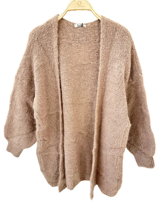 Chunky knit cardigan - 6 colours