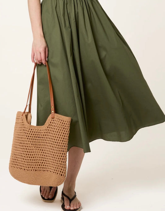 Crochet tote bag