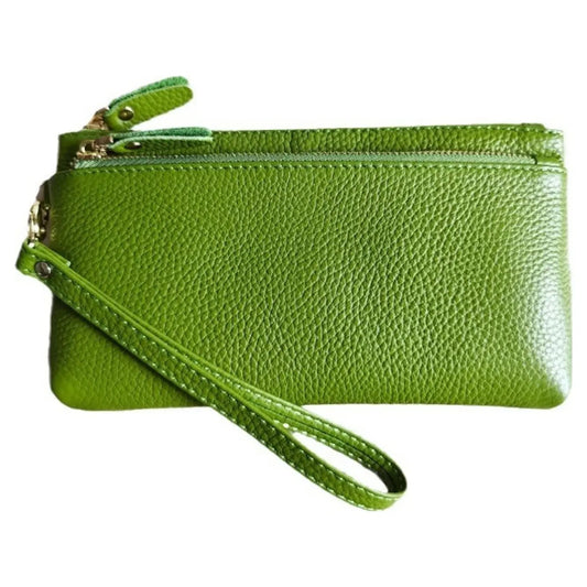 Leather clutch bag - 6 colours