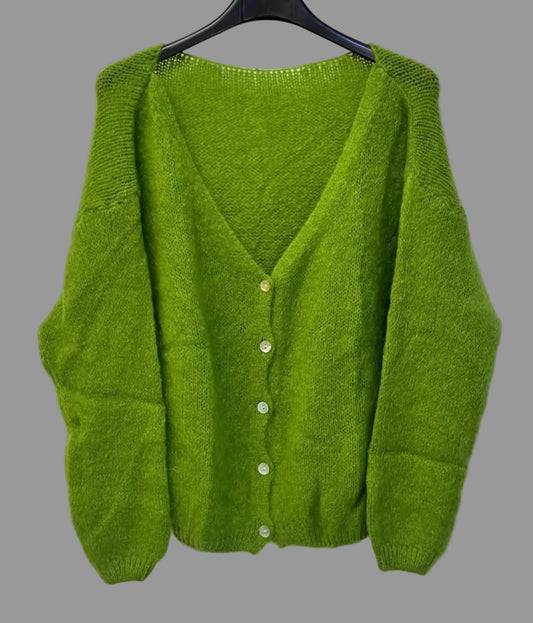 V-neck cardigan - 13 colours