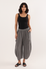 Grey balloon trousers